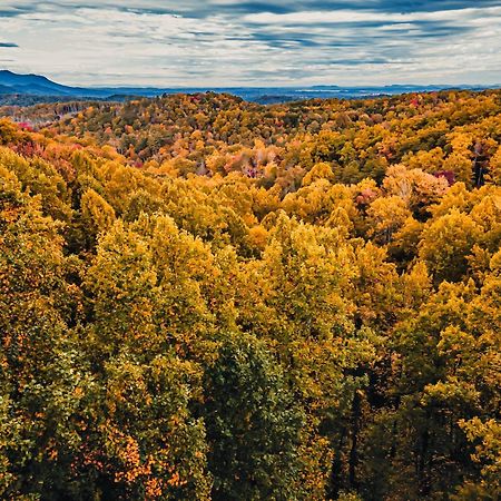 Secluded Mtn View New! 10 Mins To Gatlinburg Or Park Villa Luaran gambar