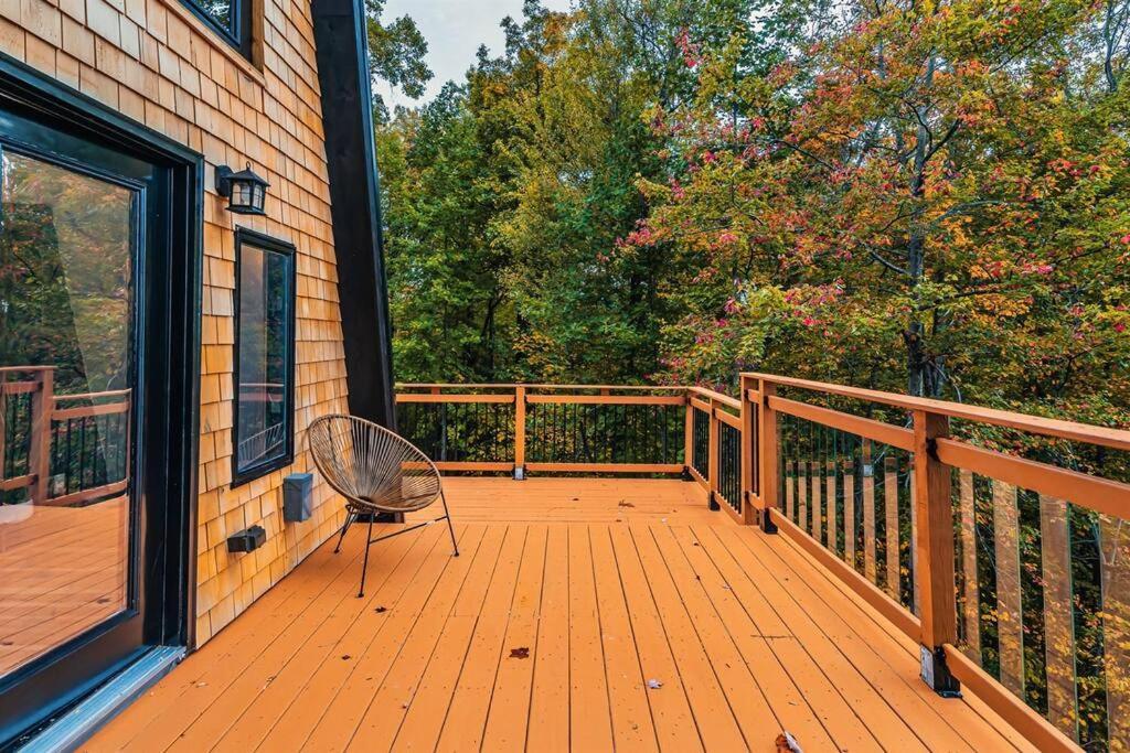 Secluded Mtn View New! 10 Mins To Gatlinburg Or Park Villa Luaran gambar