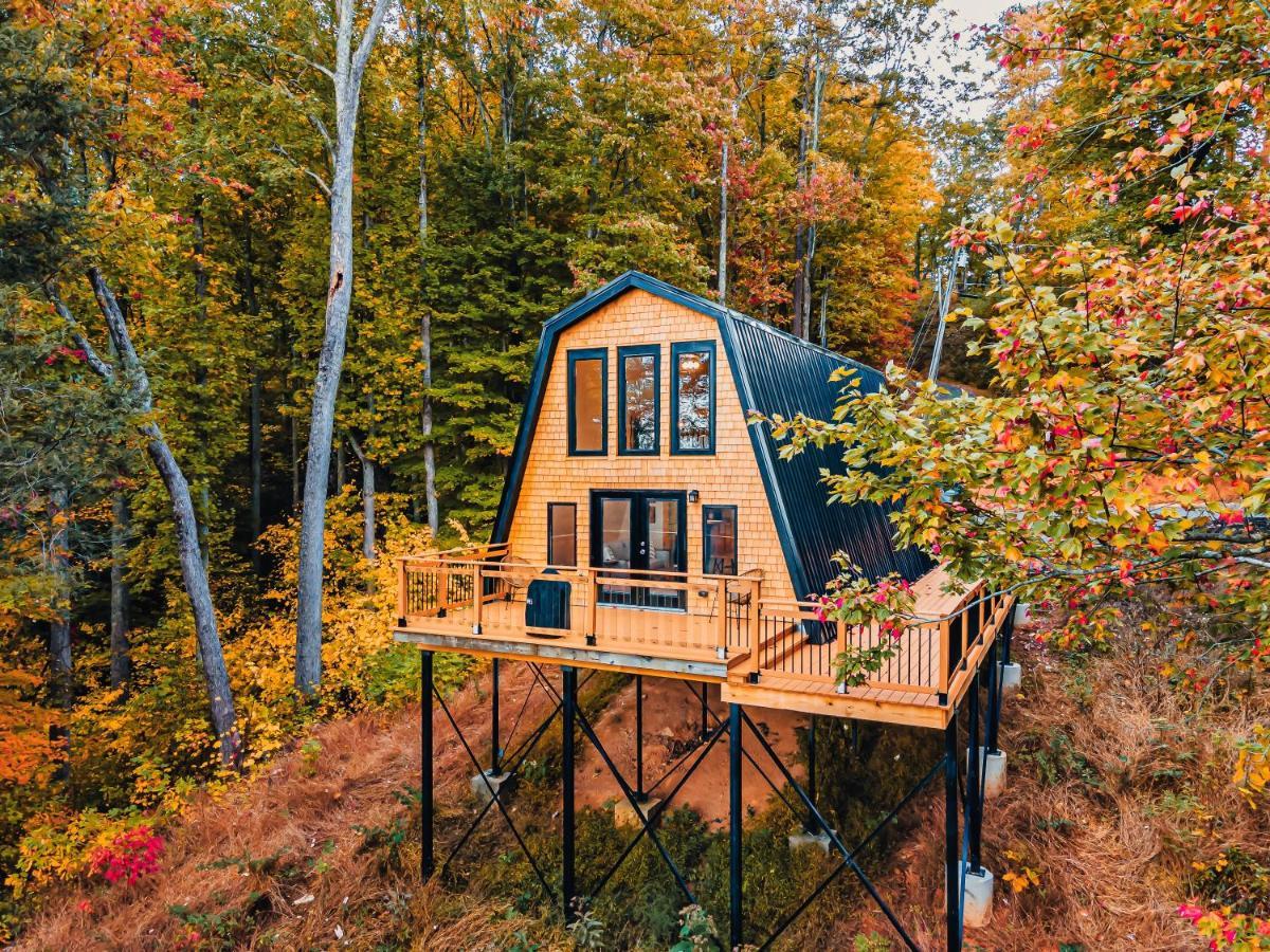 Secluded Mtn View New! 10 Mins To Gatlinburg Or Park Villa Luaran gambar