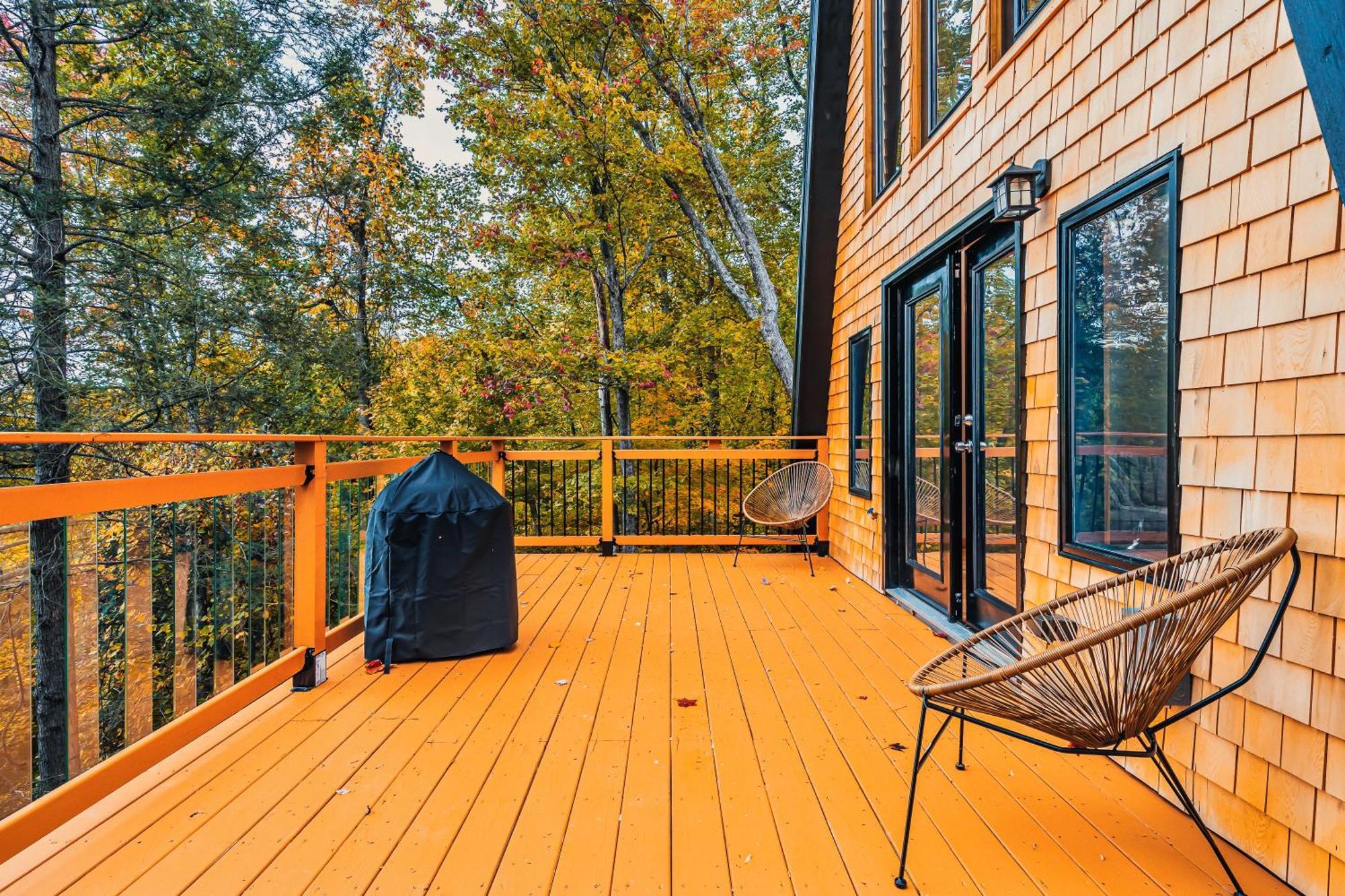 Secluded Mtn View New! 10 Mins To Gatlinburg Or Park Villa Luaran gambar
